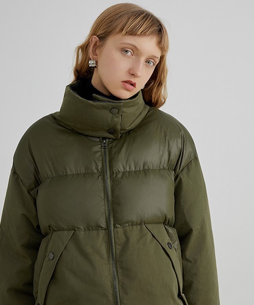 Fano Studios(ファノ ストゥディオズ)の「【Fano Studios】Two piece hooded liner down jacket FD21Y045(ダウンジャケット/コート・レディース・グリーン/ブラウン・M/S/L)」の11枚目の写真