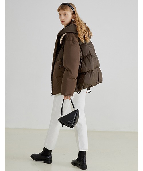 Fano Studios(ファノ ストゥディオズ)の「【Fano Studios】Two piece hooded liner down jacket FD21Y045(ダウンジャケット/コート・レディース・グリーン/ブラウン・M/S/L)」の22枚目の写真