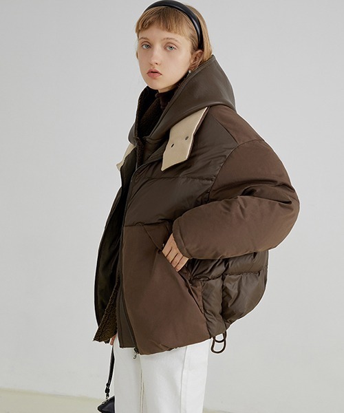 Fano Studios(ファノ ストゥディオズ)の「【Fano Studios】Two piece hooded liner down jacket FD21Y045(ダウンジャケット/コート・レディース・グリーン/ブラウン・M/S/L)」の19枚目の写真