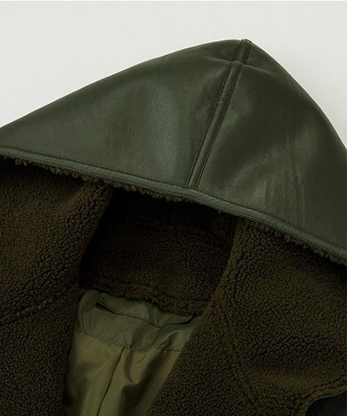 Fano Studios(ファノ ストゥディオズ)の「【Fano Studios】Two piece hooded liner down jacket FD21Y045(ダウンジャケット/コート・レディース・グリーン/ブラウン・M/S/L)」の17枚目の写真