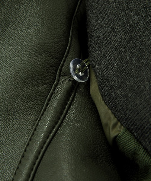 Fano Studios(ファノ ストゥディオズ)の「【Fano Studios】Two piece hooded liner down jacket FD21Y045(ダウンジャケット/コート・レディース・グリーン/ブラウン・M/S/L)」の7枚目の写真