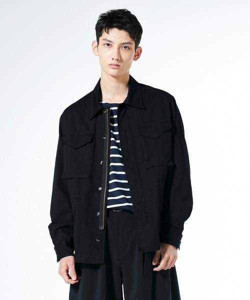 VICTIM（ヴィクティム）の「VICTIM ヴィクティム / BIG MILITARY JACKET ビッグシルエットM-65ミリタリージャケット / VTM-22-J-004（ミリタリージャケット・メンズ・オリーブ/ブラック・L/M）」の2枚目の写真