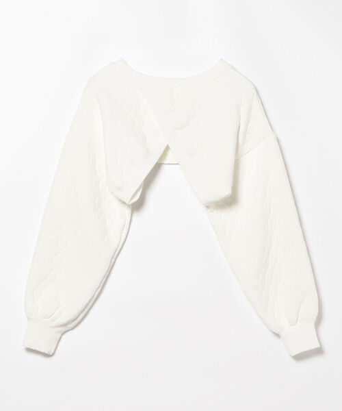 Ray BEAMS（レイビームス）の「Ray BEAMS / キルティング アーム プルオーバー（その他トップス・レディース・ブラック/カーキ/オフホワイト・ONE SIZE）」の22枚目の写真