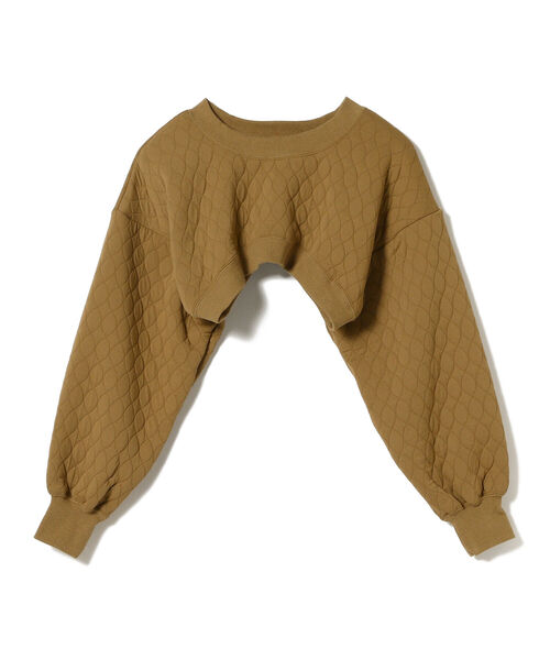 Ray BEAMS（レイビームス）の「Ray BEAMS / キルティング アーム プルオーバー（その他トップス・レディース・ブラック/カーキ/オフホワイト・ONE SIZE）」の13枚目の写真