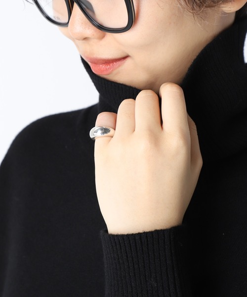 Deuxieme Classe(ドゥーズィエムクラス)の「【AGMES/アグメス】 DOMED RING(リング・レディース・シルバー・2/3)」の2枚目の写真