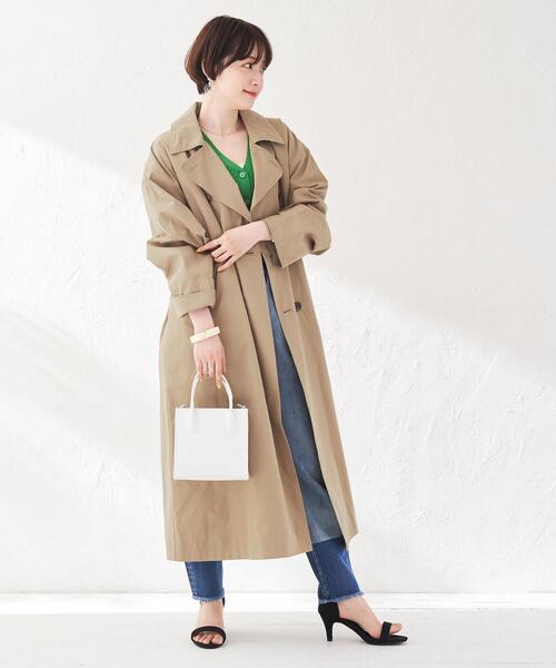 コーエンcoen L トレンチコート　スプリングコート　新品タグ付き coen（コーエン）の「ルーズトレンチコート#（トレンチコート