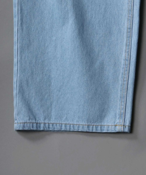 SITRY（シトリー）の「Wide straight Denim pants/ワイドストレート