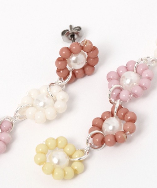 Me%(ミィパーセント)の「カラフルIラインビーズピアス(ピアス(両耳用)・レディース・ホワイト系その他/グリーン系その他/ピンク系その他・FREE)」の14枚目の写真