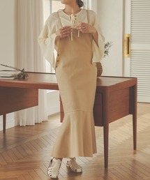 Ambre Neige（アンブルネージュ）の「マーメイドジャンパースカート／【WEB/EC限定商品】（サロペット/オーバーオール・レディース）」
