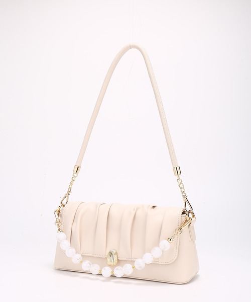DRESS STAR(ドレス スター)の「【マルチWAY】PUレザータックデザインクラッチバッグ(クラッチバッグ・レディース・ブルー/ラベンダー/オフホワイト・フリー)」の15枚目の写真