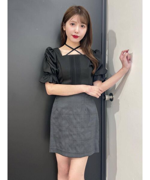 EATME（イートミー）の「ウエストマークラップスカート（スカート・レディース・ブラック/ベージュ/その他1・SMALL/MEDIUM）」の10枚目の写真