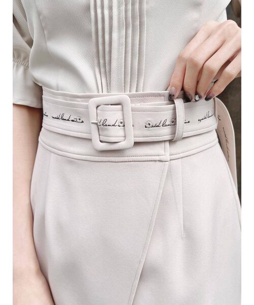 EATME（イートミー）の「ウエストマークラップスカート（スカート・レディース・ブラック/ベージュ/その他1・SMALL/MEDIUM）」の9枚目の写真