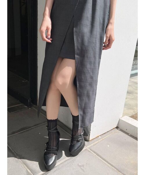 EATME（イートミー）の「ウエストマークラップスカート（スカート・レディース・ブラック/ベージュ/その他1・SMALL/MEDIUM）」の21枚目の写真