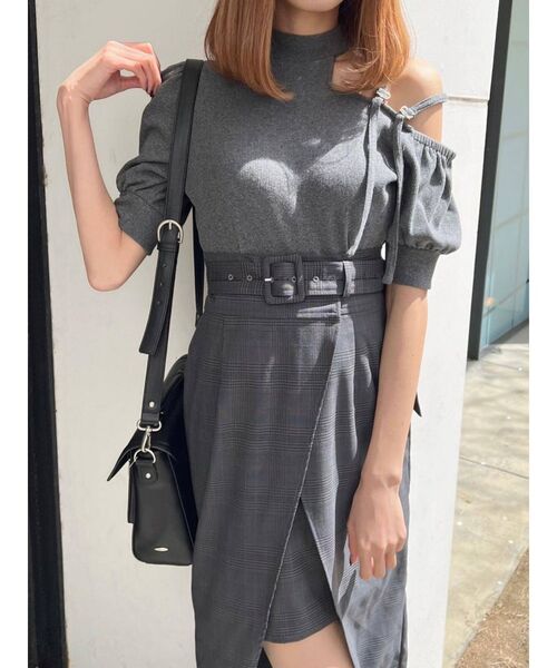 EATME（イートミー）の「ウエストマークラップスカート（スカート・レディース・ブラック/ベージュ/その他1・SMALL/MEDIUM）」の22枚目の写真