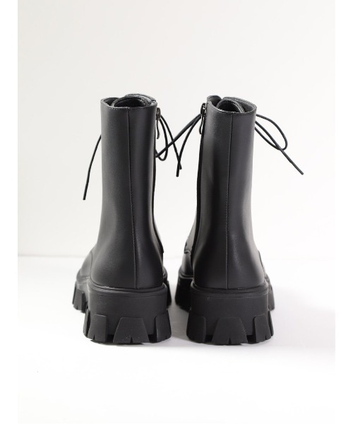 semantic design（セマンティックデザイン）の「セマンティックデザイン/semantic design タンクソール レースアップブーツ（ブーツ・メンズ・ブラック・LARGE/MEDIUM）」の8枚目の写真