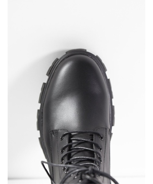 semantic design（セマンティックデザイン）の「セマンティックデザイン/semantic design タンクソール レースアップブーツ（ブーツ・メンズ・ブラック・LARGE/MEDIUM）」の10枚目の写真