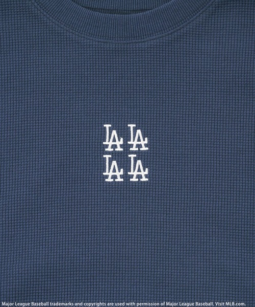 BACK TO THE FIELD(バック トゥー ザ フィールド)の「【MLB】ロゴサーマルオーバートップス(Tシャツ/カットソー・レディース・ホワイト/ネイビー/グリーン・FREE)」の9枚目の写真