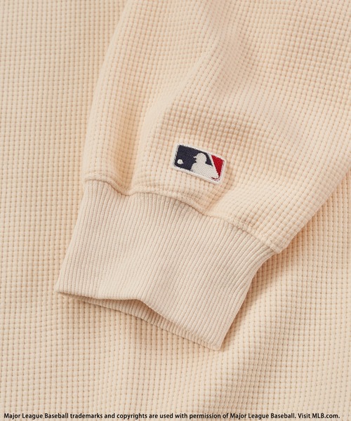 BACK TO THE FIELD(バック トゥー ザ フィールド)の「【MLB】ロゴサーマルオーバートップス(Tシャツ/カットソー・レディース・ホワイト/ネイビー/グリーン・FREE)」の12枚目の写真