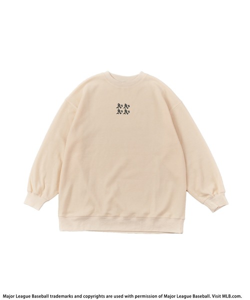 BACK TO THE FIELD(バック トゥー ザ フィールド)の「【MLB】ロゴサーマルオーバートップス(Tシャツ/カットソー・レディース・ホワイト/ネイビー/グリーン・FREE)」の14枚目の写真