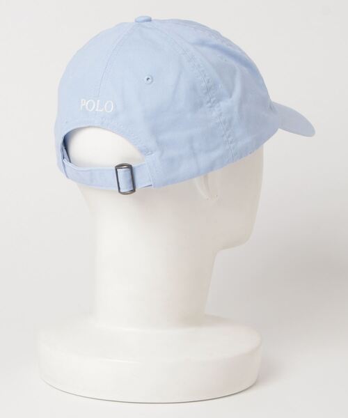POLO RALPH LAUREN（ポロ ラルフ ローレン）の「コットン チノ ベースボール キャップ（キャップ・メンズ・ブルー・ONE）」の2枚目の写真