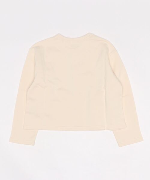 LOWRYS FARM（ローリーズファーム）の「カットカーディガンＬＳ　269292（カーディガン/ボレロ・キッズ・ブラック/レッド/アイボリー・110cm/120cm/130cm/140cm/150cm）」の4枚目の写真