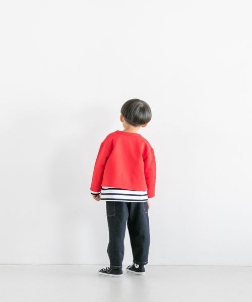 LOWRYS FARM（ローリーズファーム）の「カットカーディガンＬＳ　269292（カーディガン/ボレロ・キッズ・ブラック/レッド/アイボリー・110cm/120cm/130cm/140cm/150cm）」の10枚目の写真