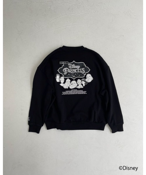 FIG&VIPER（フィグアンドバイパー）の「Disney princess LOGO BIG PO（スウェット・レディース・ブラック/ホワイト/ベージュ・FREE）」の19枚目の写真