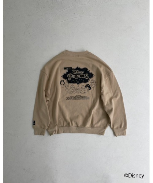 FIG&VIPER（フィグアンドバイパー）の「Disney princess LOGO BIG PO（スウェット・レディース・ブラック/ホワイト/ベージュ・FREE）」の20枚目の写真
