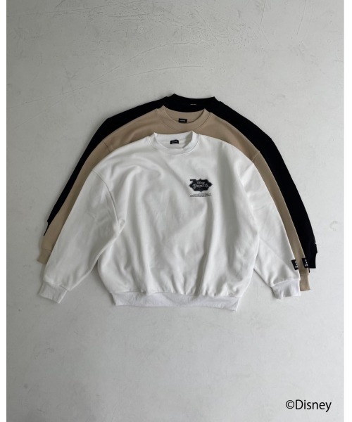 FIG&VIPER（フィグアンドバイパー）の「Disney princess LOGO BIG PO（スウェット・レディース・ブラック/ホワイト/ベージュ・FREE）」の22枚目の写真