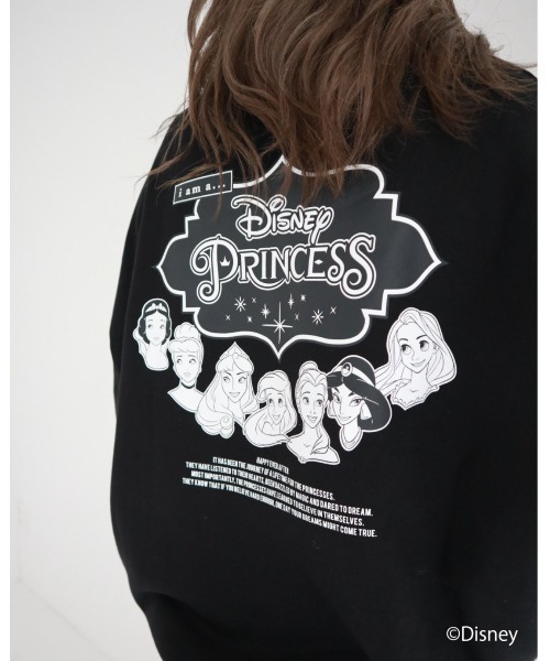 FIG&VIPER（フィグアンドバイパー）の「Disney princess LOGO BIG PO（スウェット・レディース・ブラック/ホワイト/ベージュ・FREE）」の16枚目の写真