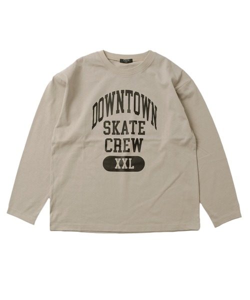 GLAZOS(グラソス)の「天竺・アソートプリント長袖Tシャツ(Tシャツ/カットソー・キッズ・ダークオレンジ/サックスブルー/ブラック/チャコールグレー/オレンジ/ダークグレー/ベージュ系その他/エメラルド/オフホワイト/ライトブルー/ライトグリーン/モスグリーン/ホワイト/ベージュ/グレー/グリーン・130cm/170cm/160cm/150cm/140cm)」の17枚目の写真