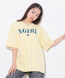 X-girl | COLLEGE LOGO S/S BIG TEE(Tシャツ/カットソー)