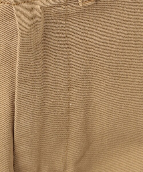 EDITION（エディション）の「HIGH TWIST CHINO コットン ハイツイストチノパンツ（その他パンツ・レディース・ベージュ・36/34）」の6枚目の写真