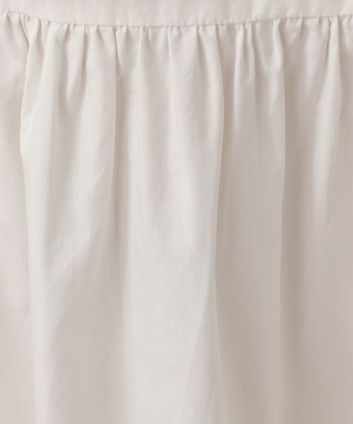 LOWRYS FARM（ローリーズファーム）の「ワンティアードスカート　269886（スカート・レディース・オフホワイト/ブラック/グリーン/イエロー・FREE）」の18枚目の写真