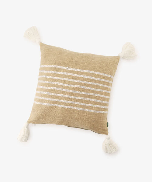 セール タッセル付きボーダークッションカバー クッション クッションカバー Afternoon Tea アフタヌーンティー のファッション通販 Zozotown