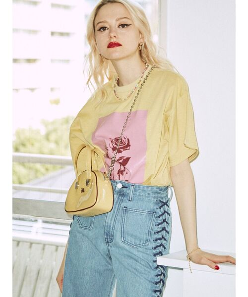 jouetie（ジュエティ）の「ミニマムボストン BAG（ボストンバッグ・レディース・ブラック/オフホワイト/イエロー・FREE）」の18枚目の写真