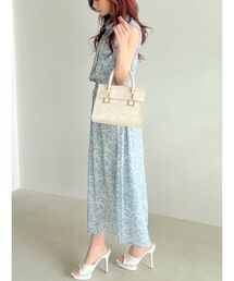 RESEXXY | ノースリーブシャツワンピース(シャツワンピース)