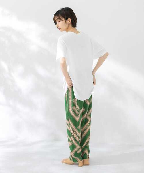 KBF（ケイビーエフ）の「メイズパターンイージーパンツ（その他パンツ・レディース・ホワイト系その他/グリーン系その他・ONE）」の21枚目の写真