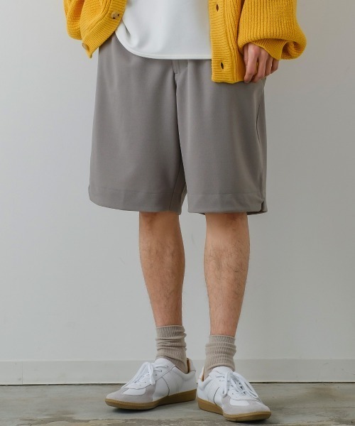 improves（インプローブス）の「カットジョーゼット ワイド ショートパンツ セットアップ対応（その他パンツ・メンズ・ネイビー/ブラック/ライトグレー/ベージュ/サックスブルー/グレー・MEDIUM/LARGE）」の17枚目の写真