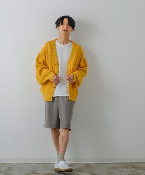 improves（インプローブス）の「カットジョーゼット ワイド ショートパンツ セットアップ対応（その他パンツ・メンズ・ネイビー/ブラック/ライトグレー/ベージュ/サックスブルー/グレー・MEDIUM/LARGE）」の8枚目の写真