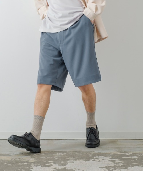 improves（インプローブス）の「カットジョーゼット ワイド ショートパンツ セットアップ対応（その他パンツ・メンズ・ネイビー/ブラック/ライトグレー/ベージュ/サックスブルー/グレー・MEDIUM/LARGE）」の14枚目の写真