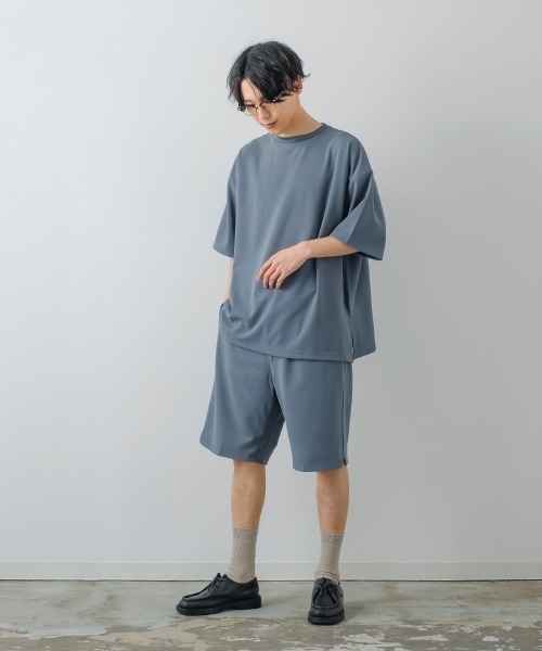 improves（インプローブス）の「カットジョーゼット ワイド ショートパンツ セットアップ対応（その他パンツ・メンズ・ネイビー/ブラック/ライトグレー/ベージュ/サックスブルー/グレー・MEDIUM/LARGE）」の20枚目の写真