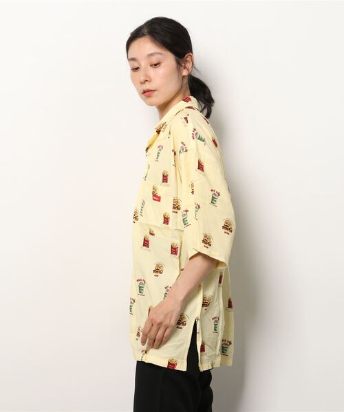 MILKFED.（ミルクフェド）の「JUNK FOOD SHIRT（シャツ/ブラウス・レディース・ブラック/ベージュ・ONE SIZE）」の21枚目の写真