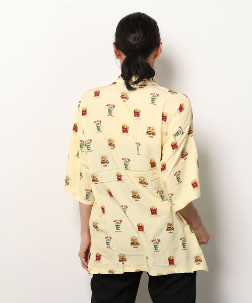 MILKFED.（ミルクフェド）の「JUNK FOOD SHIRT（シャツ/ブラウス・レディース・ブラック/ベージュ・ONE SIZE）」の22枚目の写真