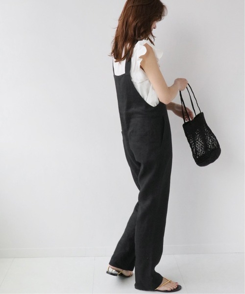 JOURNAL STANDARD relume（ジャーナルスタンダード　レリューム）の「《WEB限定追加》フリルノースリーブブラウス（シャツ/ブラウス・レディース・ホワイト/グレー/ブルー・FREE）」の12枚目の写真