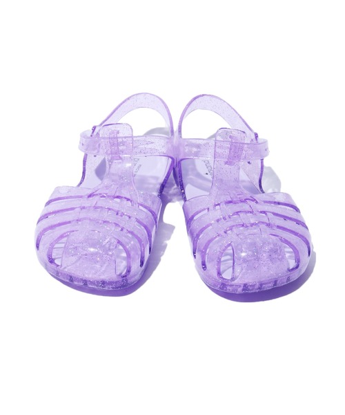 Ampersand（アンパサンド）の「Ampersand/アンパサンド ジェリーサンダル（サンダル・キッズ・ミント/ラベンダー/ピンク/スモークピンク/シルバー・17/18/16/19）」の3枚目の写真