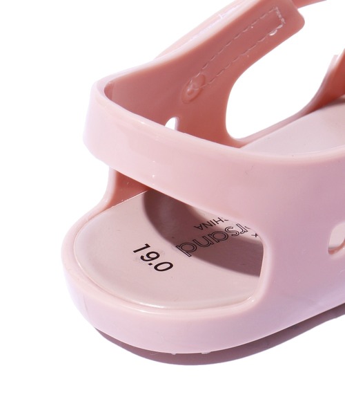 Ampersand（アンパサンド）の「Ampersand/アンパサンド ジェリーサンダル（サンダル・キッズ・ミント/ラベンダー/ピンク/スモークピンク/シルバー・17/18/16/19）」の12枚目の写真