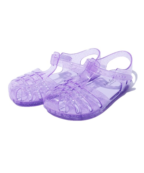 Ampersand（アンパサンド）の「Ampersand/アンパサンド ジェリーサンダル（サンダル・キッズ・ミント/ラベンダー/ピンク/スモークピンク/シルバー・17/18/16/19）」の18枚目の写真