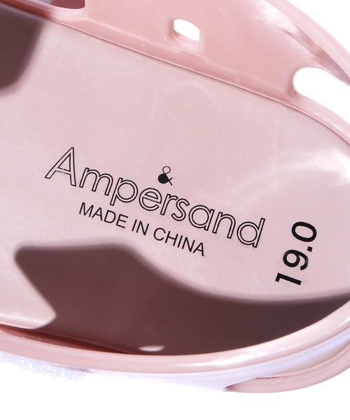 Ampersand（アンパサンド）の「Ampersand/アンパサンド ジェリーサンダル（サンダル・キッズ・ミント/ラベンダー/ピンク/スモークピンク/シルバー・17/18/16/19）」の14枚目の写真
