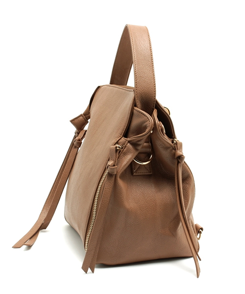 mystic（ミスティック）の「3WAYBAG（トートバッグ・レディース・アイボリー/ブラック/ブルー/キャメル/ライトブルー・FREE/ﾌﾘ-）」の14枚目の写真